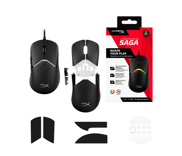 HYPERX Pulsefire Saga A2PB3AA - 1346029 - zdjęcie 7